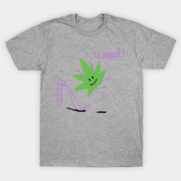 weeeed T-Shirt by mathiole